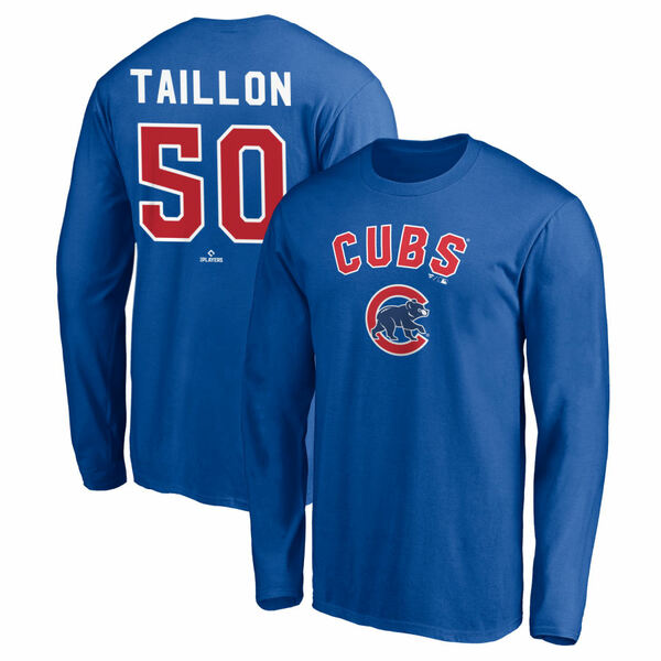 Men's Fanatics Branded Royal Chicago Cubs Personalized Team Winning Streak  Name & Number T-Shirt