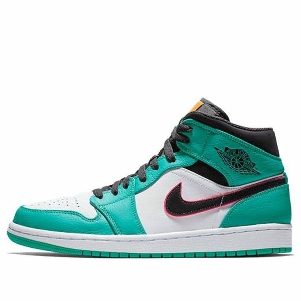 Jordan ジョーダン メンズ スニーカー 【Air Jordan 1 Mid SE \u0027South Beach Turbo Green\u0027 852542-306】  大きさ US_M_13