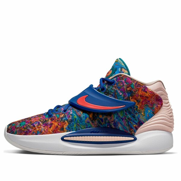 Nike ナイキ メンズ スニーカー 【Nike KD 14 'Psychedelic' CW3935-400】 サイズ US_11(29.0cm)｜asty
