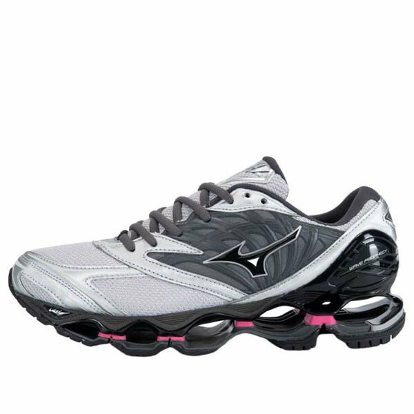 Mizuno ミズノ メンズ スニーカー 【Mizuno Wave Prophecy LS 'Silver Dark Grey Pink' D1GA333708】 サイズ US_11.5(29.5cm)|asty