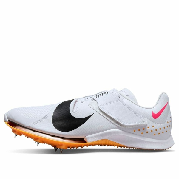 Nike ナイキ メンズ スニーカー  【Nike Air Zoom Long Jump Elite \u0027White Hyper Pink Orange\u0027 CT0079-101】  大きさ US_6(24.0糎)