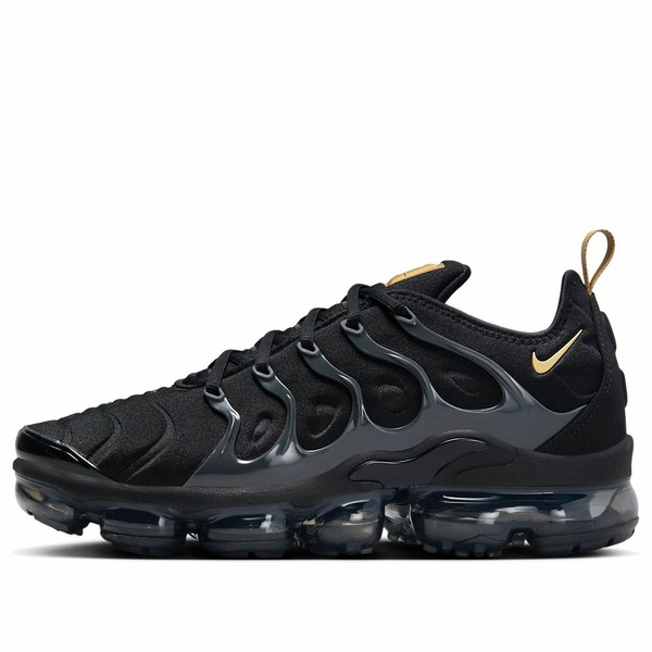 Nike ナイキ メンズ スニーカー  【Nike Air VaporMax Plus \u0027Black Metallic Gold Anthracite\u0027 BQ5068-001】  大きさ US_8(26.0糎)