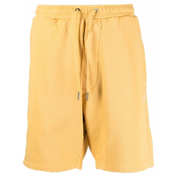 スビ メンズ カジュアルパンツ ボトムス Jersey-knit drawstring shorts Yellow｜asty