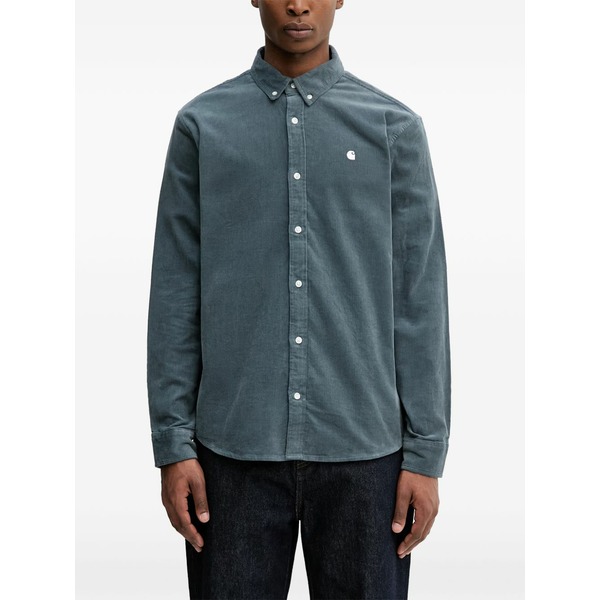 カーハート メンズ シャツ トップス L/s madison shirt Blue｜asty 29,120円