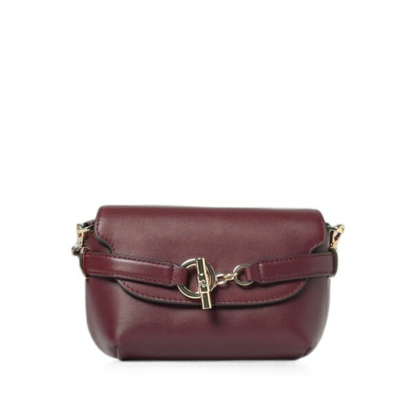 ラルフローレン レディース ショルダーバッグ バッグ Leather shoulder bag Brown｜asty