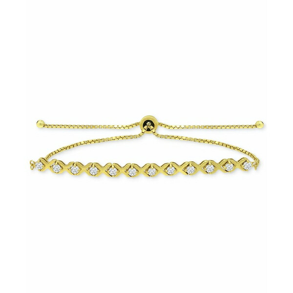 大決算セール ジャニ ベルニーニ レディース ブレスレット バングル アンクレット アクセサリー Cubic Zirconia Love You to the Moon Back Bolo Bracelet, Created for Macy's Silver muhoko.org