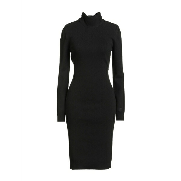 【送料無料】 ジバンシー レディース ワンピース トップス Midi dresses Black｜asty
