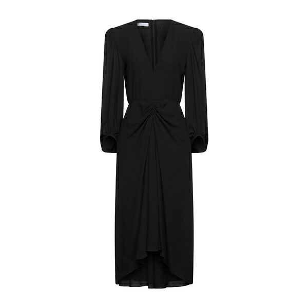 【送料無料】 フィロソフィーデロレンゾセラフィーニ レディース ワンピース トップス Midi dresses Black|asty