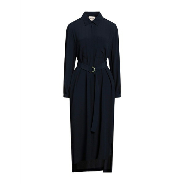 【送料無料】 セミクチュール レディース ワンピース トップス Midi dresses Blue