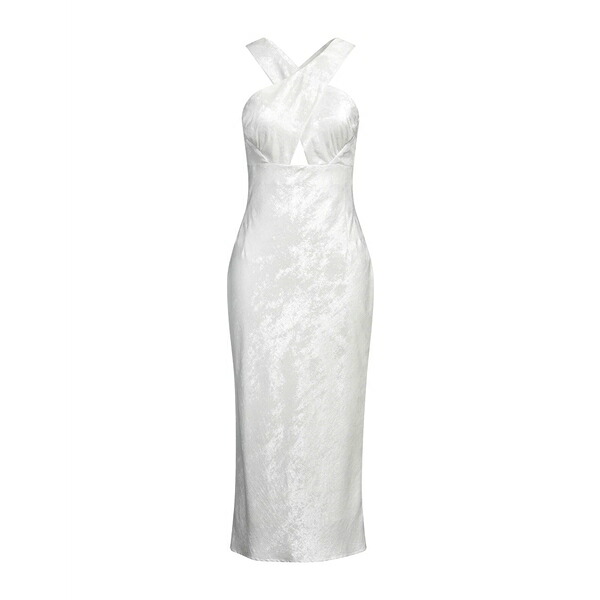 【送料無料】 イロ レディース ワンピース トップス Midi dresses Silver