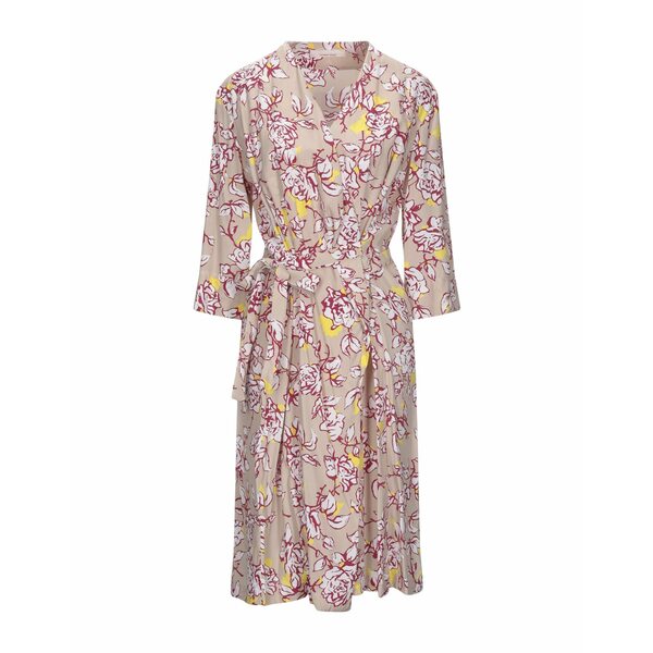 【送料無料】 リビアナコンティ レディース ワンピース トップス Midi dresses Beige 17,736円
