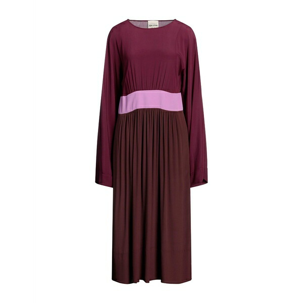 【貨物輸送無料】 セミクチュール レディース 衣装 トップス Midi dresses Purple