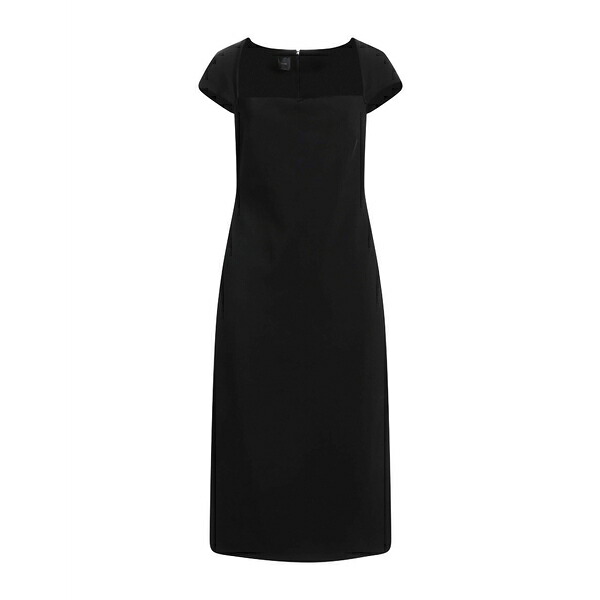 【送料無料】 ピンコ レディース ワンピース トップス Midi dresses Black|asty