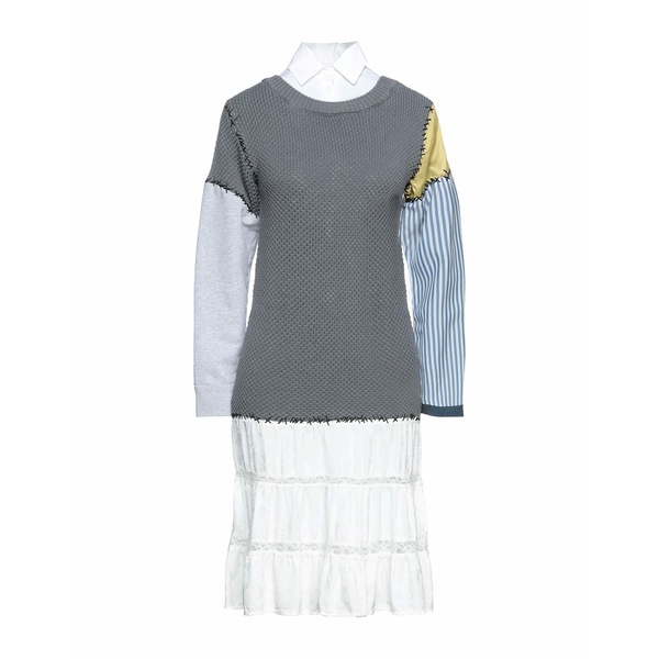 【送料無料】 モスキーノ レディース ワンピース トップス Midi dresses Grey 29,770円
