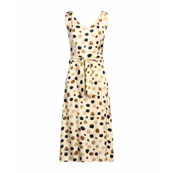 【送料無料】 マニラグレース レディース ワンピース トップス Midi dresses Yellow