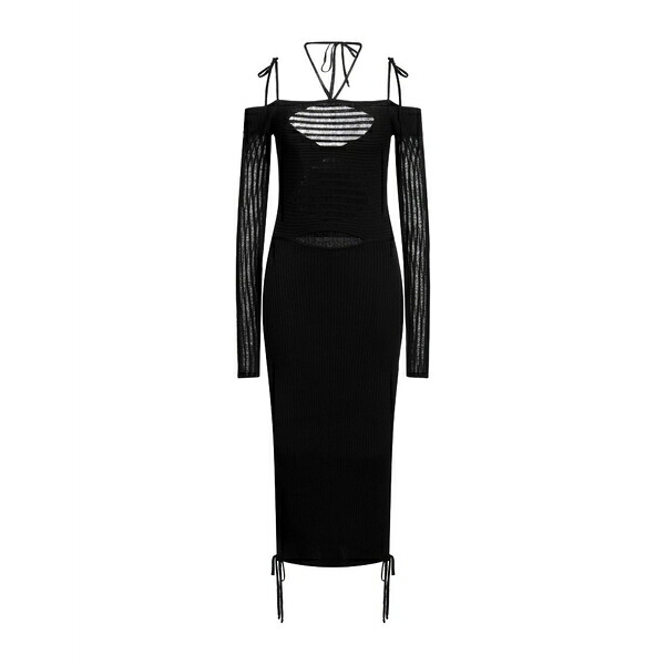 【送料無料】 アンドレダモ レディース ワンピース トップス Midi dresses Black