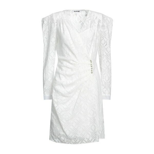【送料無料】 コッホ レディース ワンピース トップス Midi dresses White｜asty