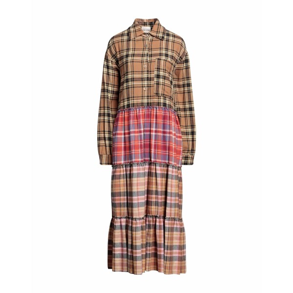 【送料無料】 セミクチュール レディース ワンピース トップス Midi dresses Beige｜asty 28,656円