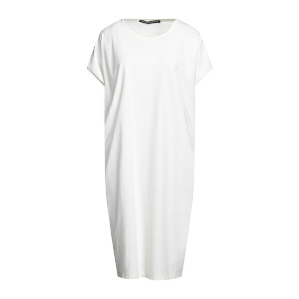 【送料無料】 アレッシオ バルデッレ レディース ワンピース トップス Midi dresses White