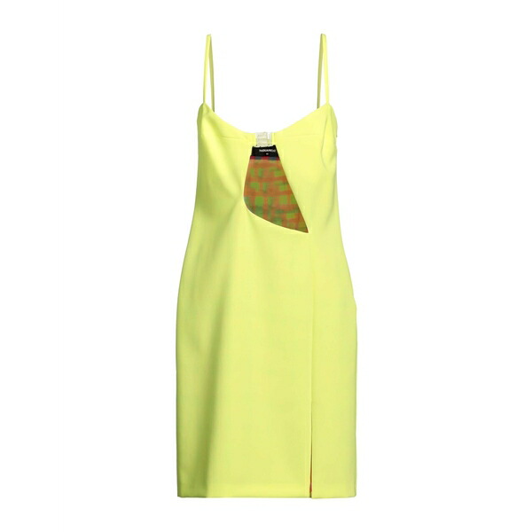 【送料無料】 ディースクエアード レディース ワンピース トップス Midi dresses Yellow
