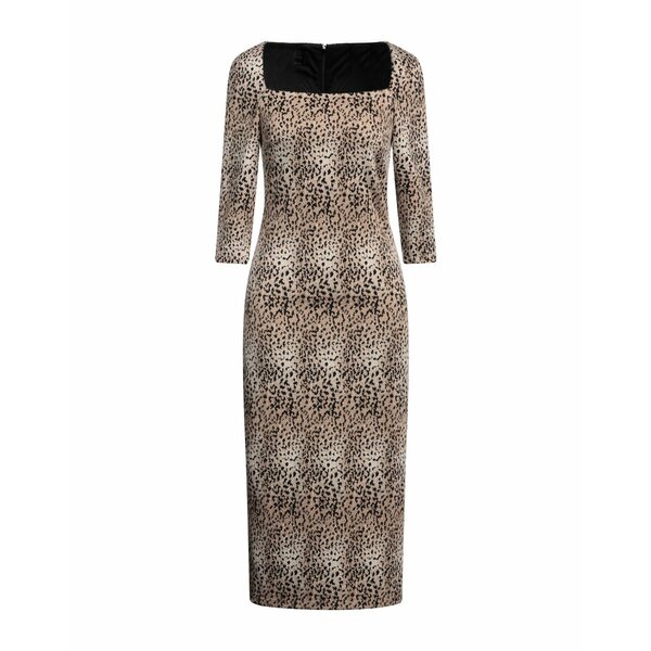 【送料無料】 ピンコ レディース ワンピース トップス Midi dresses Beige｜asty