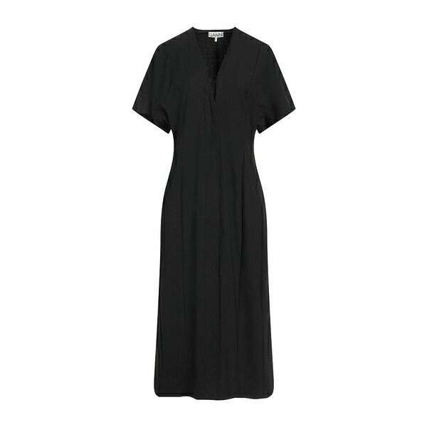 【送料無料】 ガニー レディース ワンピース トップス Midi dresses Black 29,120円