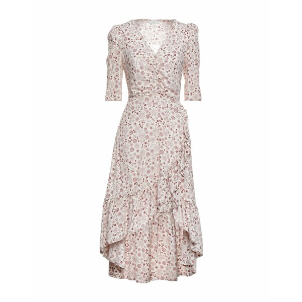 【送料無料】 サンドロ レディース ワンピース トップス Midi dresses Red