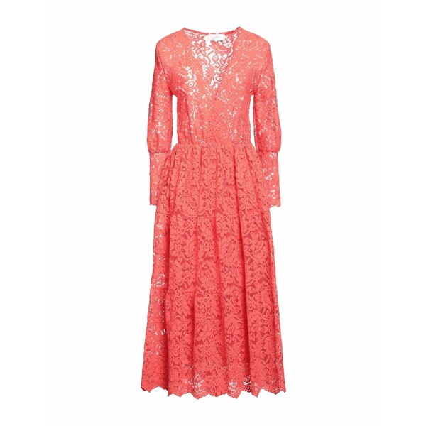 【送料無料】 ソーアリュール レディース ワンピース トップス Midi dresses Orange