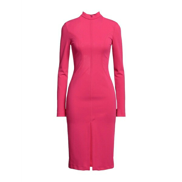 【送料無料】 アニエバイ レディース ワンピース トップス Midi dresses Pink