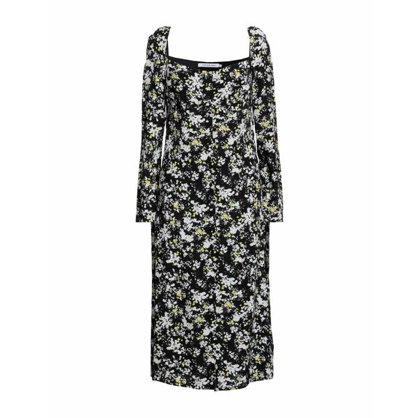【送料無料】 カルバンクライン レディース ワンピース トップス Midi dresses Black