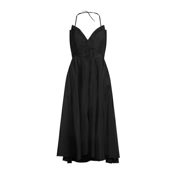 【送料無料】 マルタンマルジェラ レディース ワンピース トップス Midi dresses Black|asty