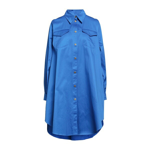 【送料無料】 エーゼット ファクトリー レディース ワンピース トップス Midi dresses Blue｜asty