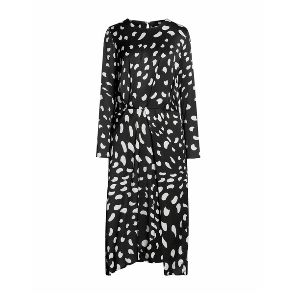 【送料無料】 マニラグレース レディース ワンピース トップス Midi dresses Black