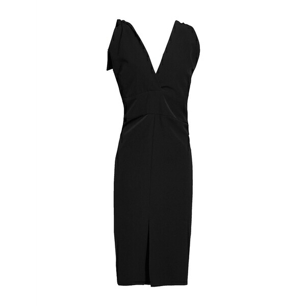 【送料無料】 ハニタ レディース ワンピース トップス Midi dresses Black