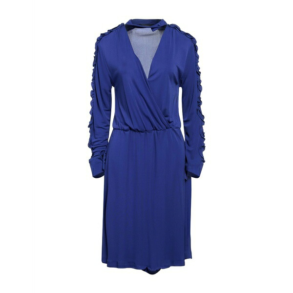 【送料無料】 トラサルディ レディース ワンピース トップス Midi dresses Purple