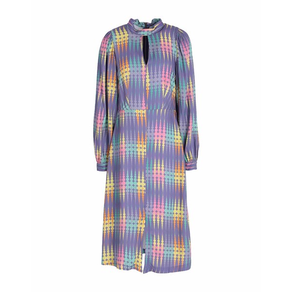 【貨物輸送無料】 押し入れ レディース 衣装 トップス Midi dresses Purple