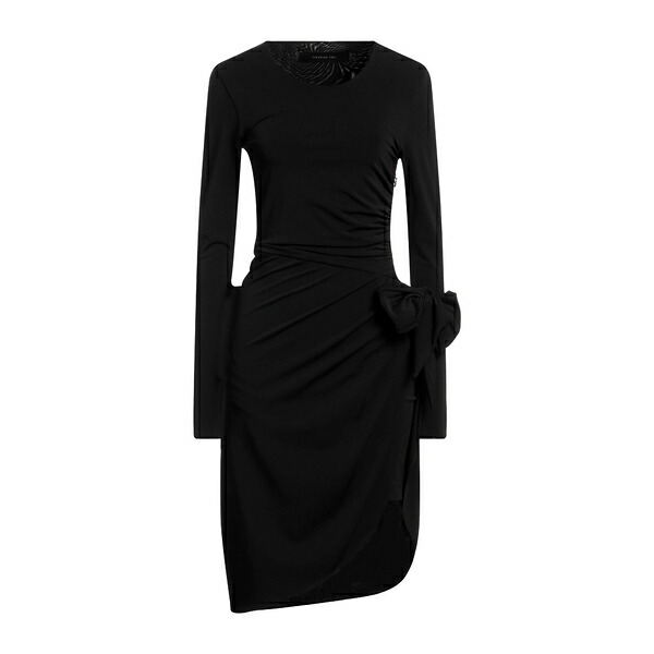 【送料無料】 フェデリカ・トシ レディース ワンピース トップス Midi dresses Black｜asty