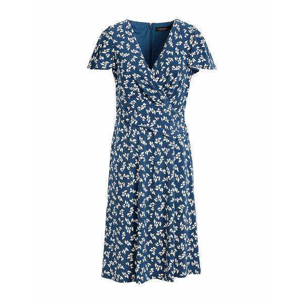 【送料無料】 ラルフローレン レディース ワンピース トップス Midi dresses Blue