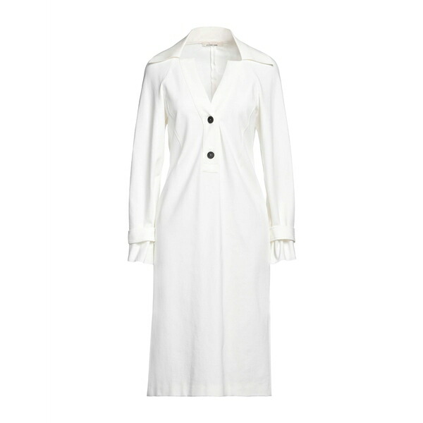 【送料無料】 リビアナコンティ レディース ワンピース トップス Midi dresses White