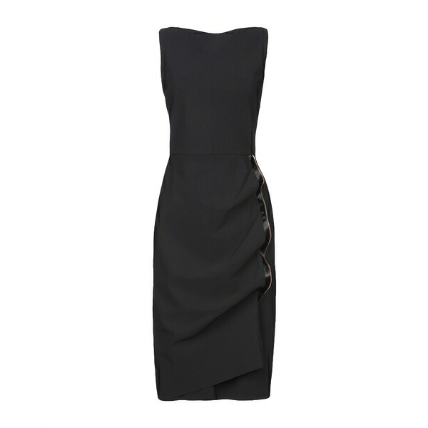 【送料無料】 チアラ・ボニ・プティ・ローブ レディース ワンピース トップス Midi dresses Black｜asty