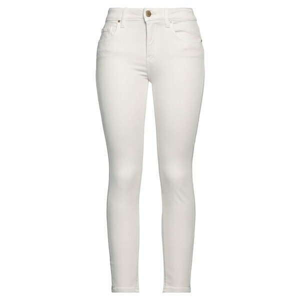 【送料無料】 ピンコ レディース デニムパンツ ボトムス Jeans White