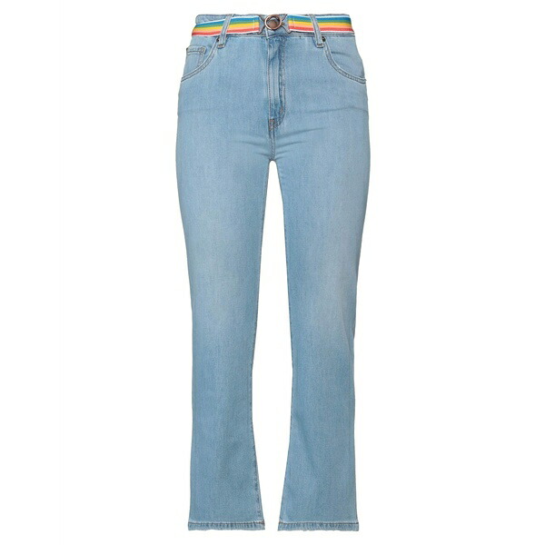 【送料無料】 モスキーノ レディース デニムパンツ ボトムス Jeans Blue｜asty