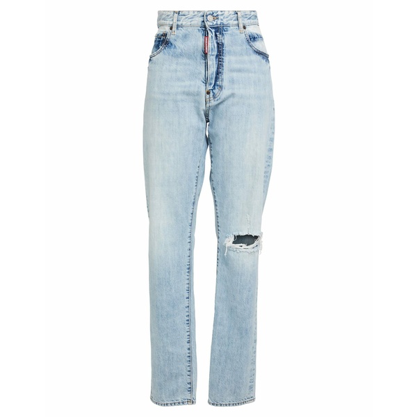 【送料無料】 ディースクエアード レディース デニムパンツ ボトムス Jeans Blue｜asty
