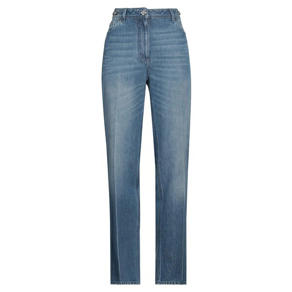 【送料無料】 ヴェルサーチ レディース デニムパンツ ボトムス Jeans Blue|asty