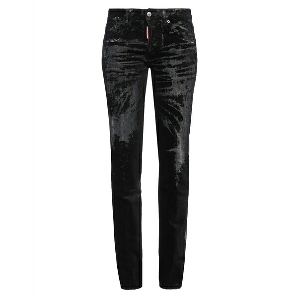【送料無料】 ディースクエアード レディース デニムパンツ ボトムス Jeans Black|asty