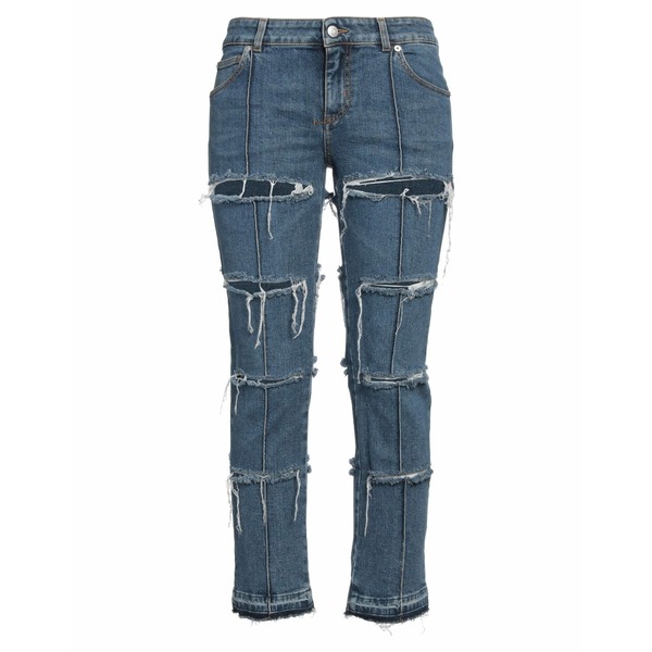 【送料無料】 マックイーン レディース デニムパンツ ボトムス Jeans Blue｜asty