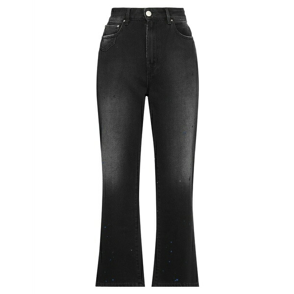 【送料無料】 ジェムス レディース デニムパンツ ボトムス Jeans Black