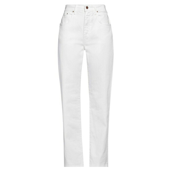 【送料無料】 シガラズ レディース デニムパンツ ボトムス Jeans White｜asty