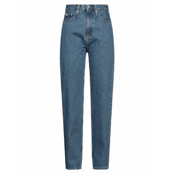 【送料無料】 カルバンクライン レディース デニムパンツ ボトムス Jeans Blue|asty