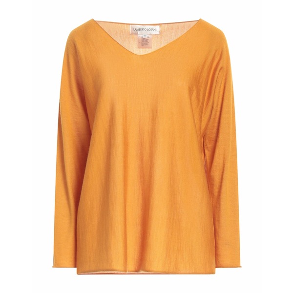【送料無料】 ランベルト・ロザーニ レディース ニット&セーター アウター Sweaters Yellow｜asty